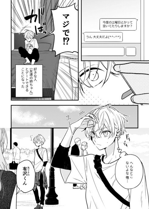 お友達のお姉さんとデート01