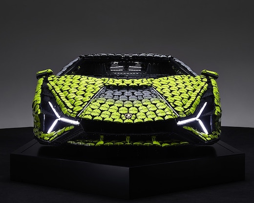 ランボルギーニ レゴ シアン スーパーカー 原寸大