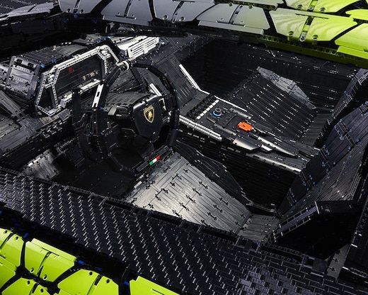 ランボルギーニ レゴ シアン スーパーカー 原寸大