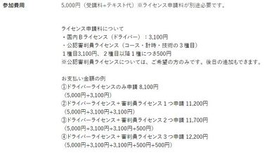 JAF 国内Bライセンス