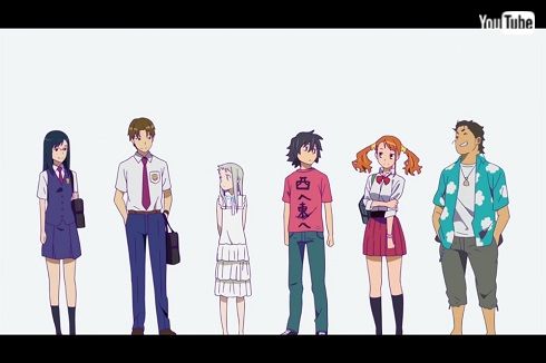 あの花 あの日見た花の名前を僕達はまだ知らない。 劇場版 オープニング映像 青い栞 Galileo Galilei