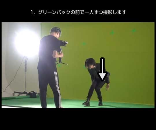 バーチャル MV 作り方 CG VFX 視覚効果 合成 Blender THE SIXTH LIE