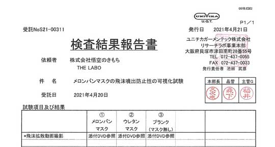 メロンパン製 マスク マスクパン 匂い 飛沫防止