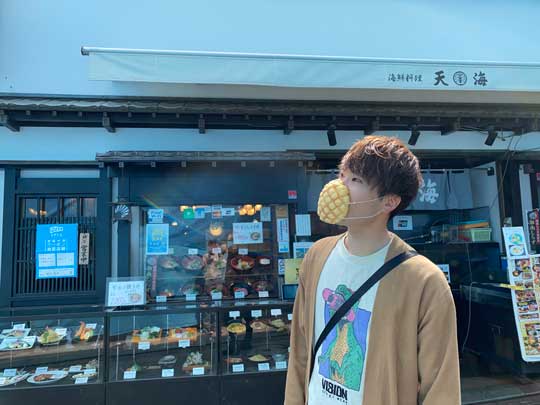 メロンパン製 マスク マスクパン 匂い 飛沫防止