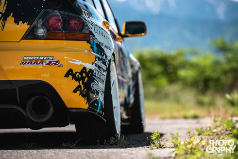 痛車 三菱 ランエボ 湊あくあ  VTuber