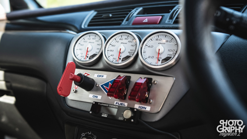 痛車 三菱 ランエボ 湊あくあ  VTuber