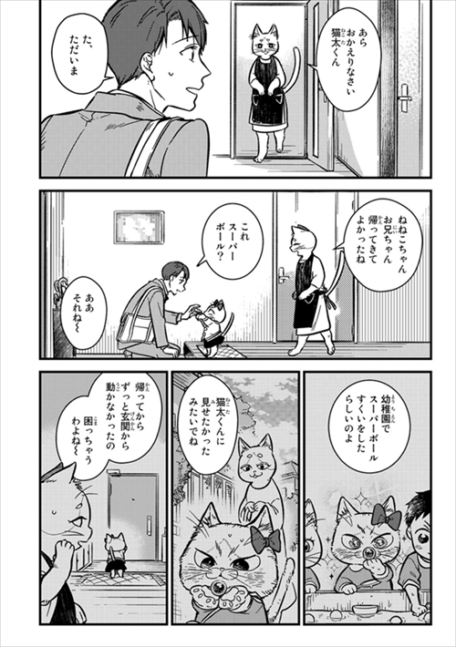 猫の妹がいる高校生男子