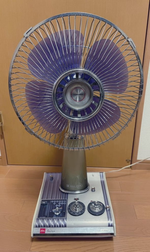 扇風機 コレクター 古い 高校生