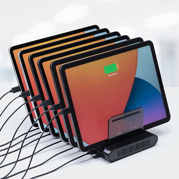 サンワサプライ usb 充電 10ポート ステーション 700-AC032BK