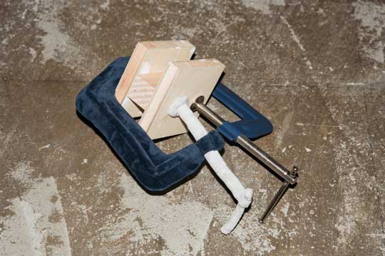 C型 クランプ ぬいぐるみ ハンドメイド 作品