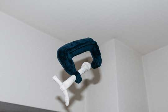 C型 クランプ ぬいぐるみ ハンドメイド 作品