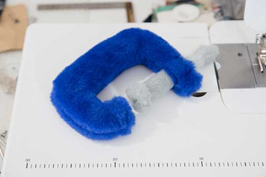 C型 クランプ ぬいぐるみ ハンドメイド 作品