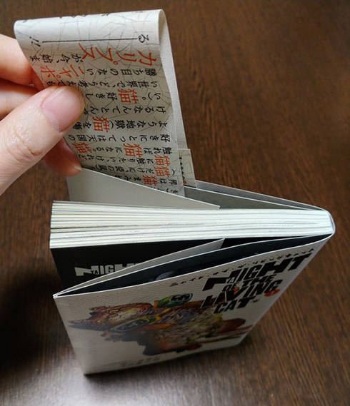 「これならなくさない」　本の帯を捨てずに収納できるアイデアが便利