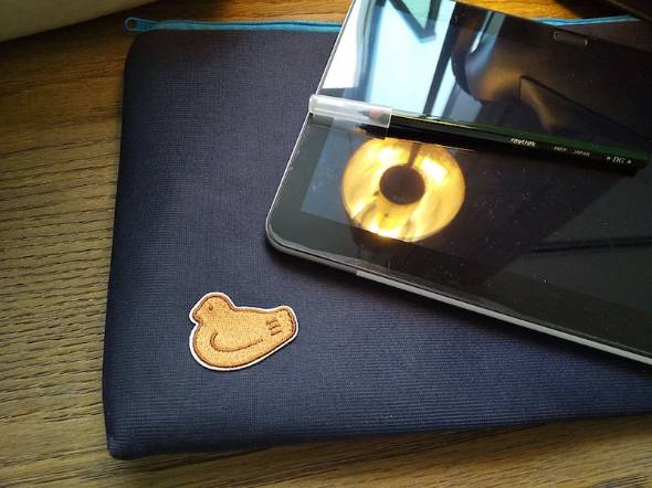 豊島屋鳩グッズ「アップリケ」イメージ