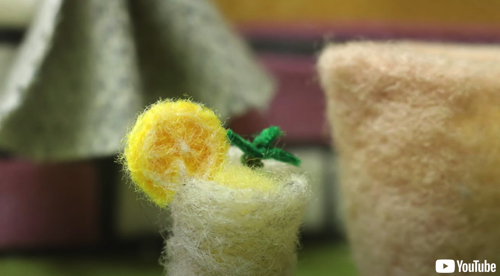 羊毛フェルトのストップモーション・アニメ