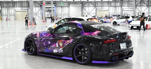 痛車 きららファンタジア シャミ子 スープラ