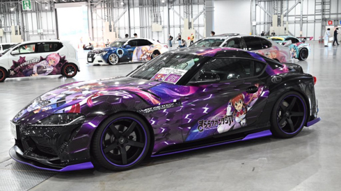 痛車 きららファンタジア シャミ子 スープラ