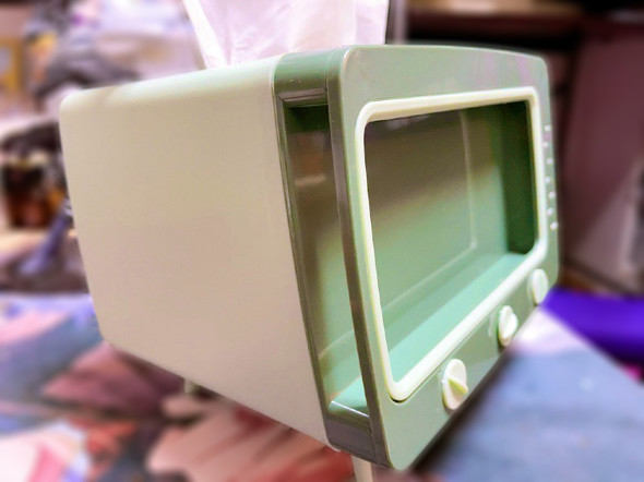 テレビ型ティッシュボックス