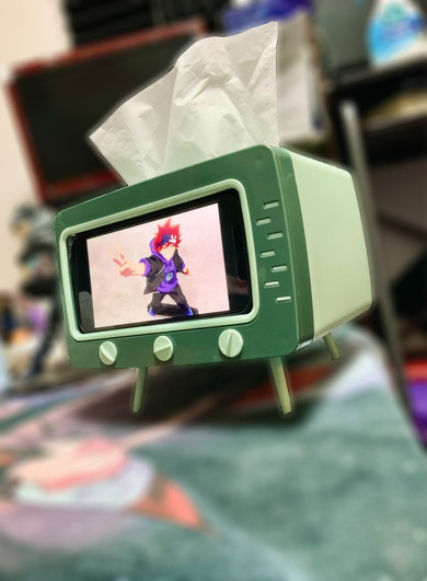 テレビ型ティッシュボックス