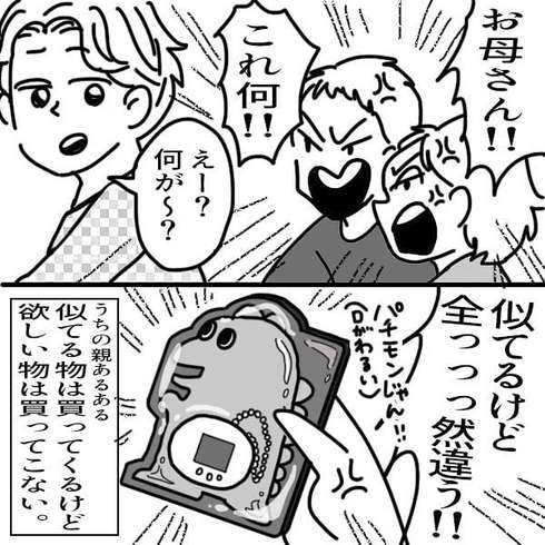 母と私とゲーム機06