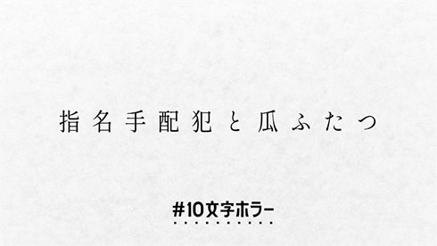 指名手配版と瓜ふたつ