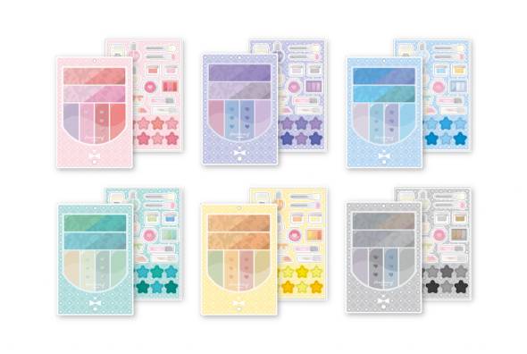 アイシャドウアクリルフレーム クリームカラー（1980円／全6種）