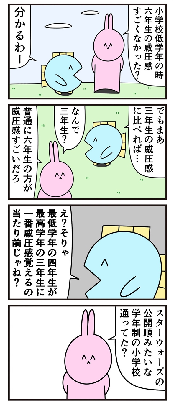 魚の4コマ