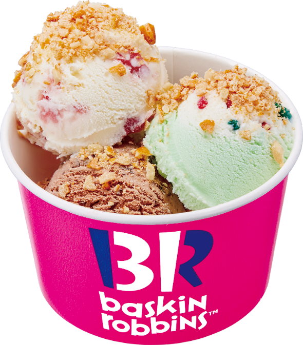 サーティワン アイスクリーム 亀田製菓 柿の種 ハッピーターン コラボ