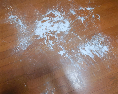 お祭り男 片栗粉