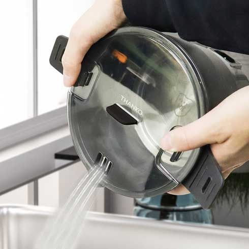 おひとりさま用折りたたみラーメン鍋 サンコー