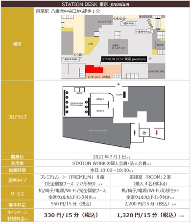 東京駅 シェアオフィス