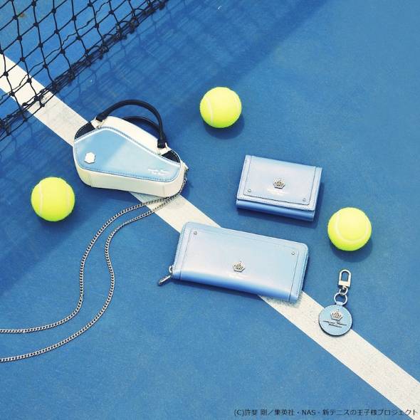 コラボレーショングッズ（氷帝）イメージ／涼しげで上品なのが跡部様率いる氷帝らしい