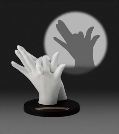 影絵の手