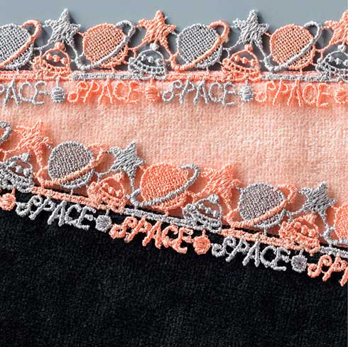 刺繍 タオル ハンカチ 近沢レース 2021秋冬