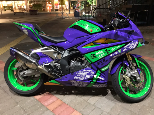 痛車 痛単車 エヴァンゲリオン