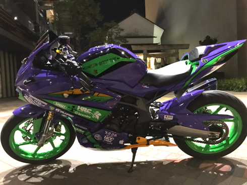 痛車 痛単車 エヴァンゲリオン