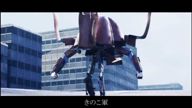 もし「きのこ・たけのこ戦争」に変形ロボットが導入されたら？　妄想を本気で形にしたCG動画がかっこいい