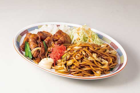 大阪王将 焼きそば ご飯 主食に主食 限定メニュー