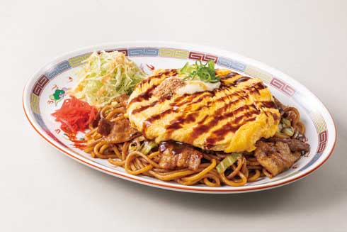 大阪王将 焼きそば ご飯 主食に主食 限定メニュー