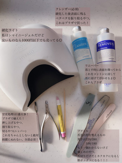 ジェルネイルセット