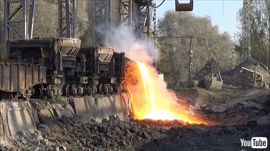 鉄道 海外 YouTube ポーランド 製鉄所