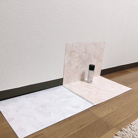 STUDIO BOOKを広げたところ