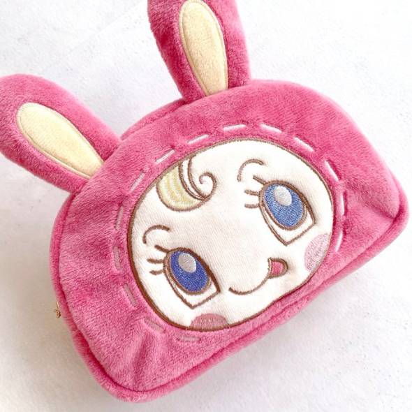 もこもこ感満載のベリエちゃんポーチ