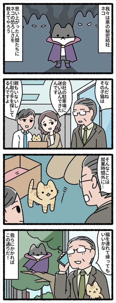 借りてきた猫