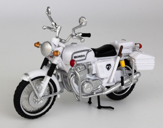 ホンダ ドリーム CB750 FOUR ミニチュア カプセルトイ 白バイ仕様