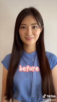 岩本乃蒼 髪 ロングヘア ショートヘア ヘアドネーション インスタ news zero tiktok