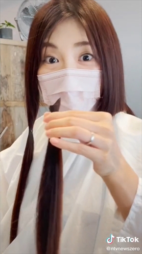 岩本乃蒼 髪 ロングヘア ショートヘア ヘアドネーション インスタ news zero