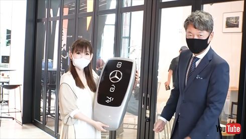 中川翔子 しょこたん メルセデス・ベンツ 電気自動車 EQA250 Mercedes me Tokyo YouTube 上野金太郎