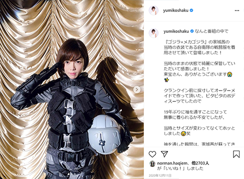 釈由美子 ゴジラvsコング メカゴジラ 機龍 ブログ 感想