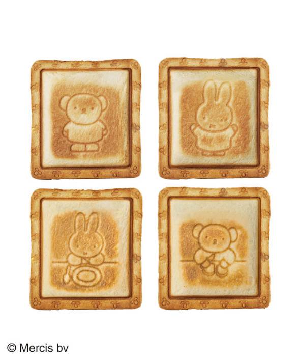 グリルサンドメーカーの焼き上がりイメージ